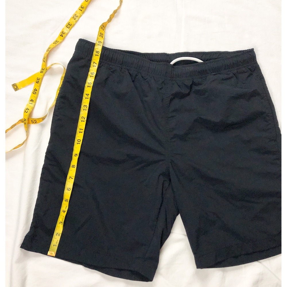 LANDS'‎ END Mens Drawstring Black Shorts Size M (32-34) - Picture 4 of 12